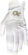 Team Golf NCAA Men's Left Hand Golf Glove, For Right Handed Players, One Size, Includes Removable Double-Sided Magnetic Ball Marker