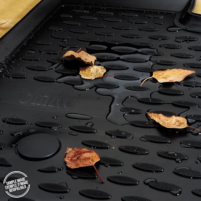 OMAC Custom Floor Mats & Cargo Liners for VW Golf GTI MK7 2015-2021 Black 5 Pcs