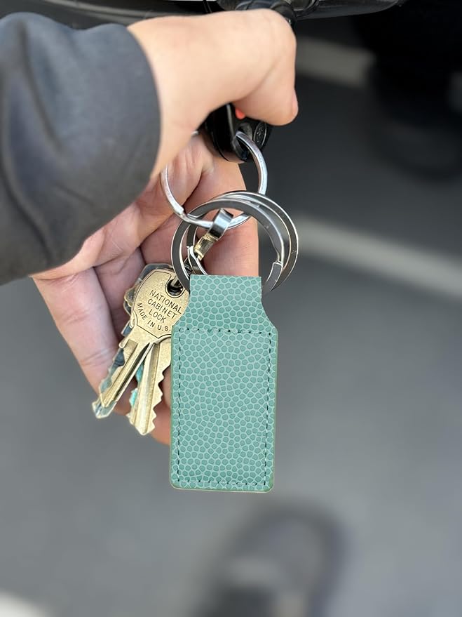 LaserGram Rectangle Keychain, Disc Golf, Personalized Engraving Included