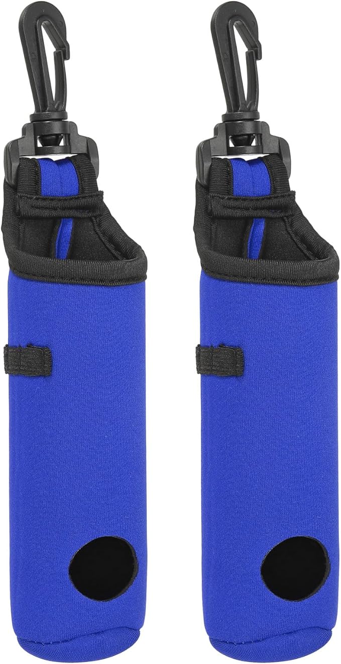 PATIKIL Golf Ball Carry Bag, Golf Tee Holder Pouch Portable Neoprene Golf Ball Holder with Clip for Men and Women Storage Gift