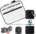 Golf Scorecard Board Erasable with 1 Free Pen, Plastic Write on Whiteboard Dry Erase Score Card Holder Accessories Gift for Men Women Golfer