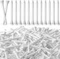 Mudder 600 Pack Golf Tees Bulk Wooden Golf Tees Multicolor Wood for Men Balls Accessories