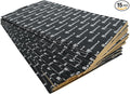 Rockville RockMat 15-25 2.5MM 100 MIL Sound Deadener Car Kit, 15.5 Sq Ft, 14 Flat Sheets, Roller Included, Heat Resistant, for Cars, Boats, UTVs, ATVs, Studios