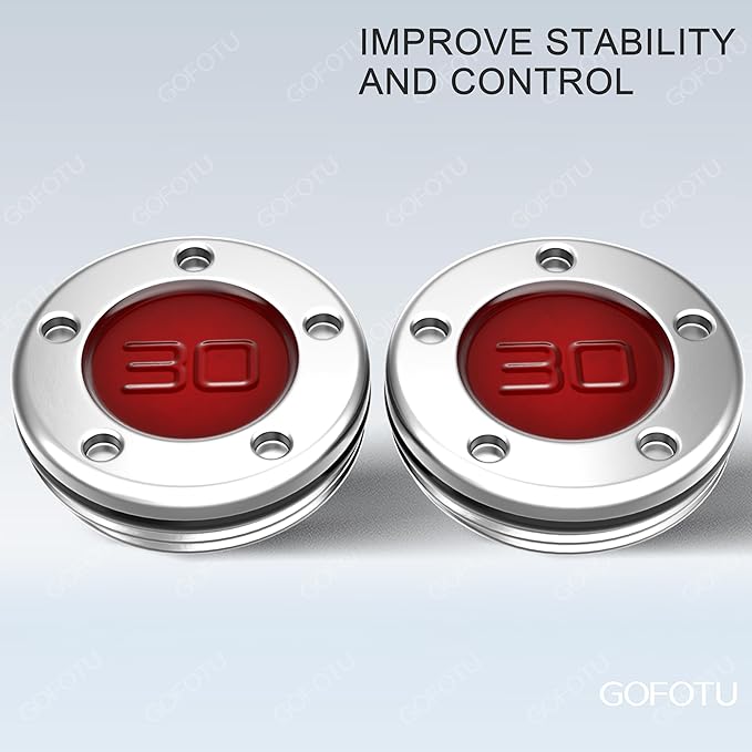 2pcs 5g-40g Golf Custom Weights Compatible with Titleist Scotty Cameron Golf Club Putters Newport Red (2PCS 30g(Doesn't include Wrench))