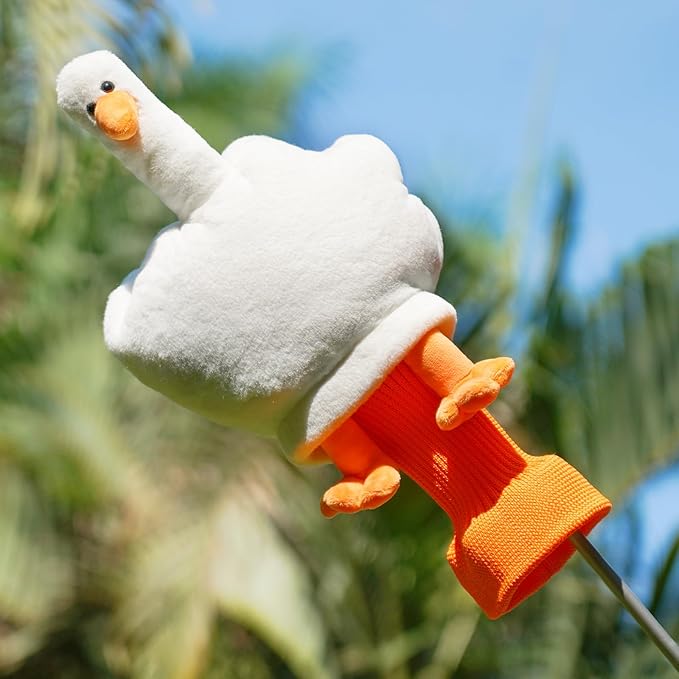 Funny Golf Headcover, Animals Plush Driver Headcover, Golf Club Head Covers Gift for Men Women