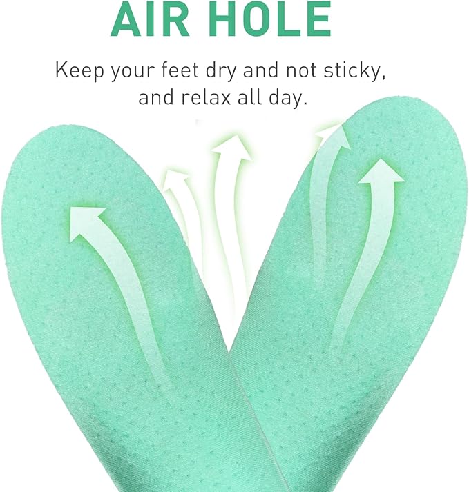 Insoles for Golf Men's Shoes Replacement, Footwear Inserts for Arch Support Inserts to Help Reduce Fatigue Cushion Shock Absorbing (Men 7-9)