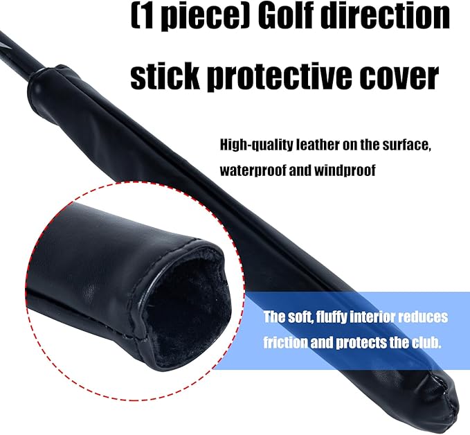 Golf Alignment Rod Cover Case Holder Simple Rods Cases Golfs Club Protector Stick Headcover Enduring Golfs Stick Cover Rods