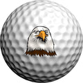 Golfdotz - USGA Rule Conforming Novelty Golf Ball Markers, Golf Ball Stickers for Marking Balls, No More Smearing from Stamps, Gifts for Golfers, Dads, and Retirees, (CreaturesCollection; 18-32 Count)
