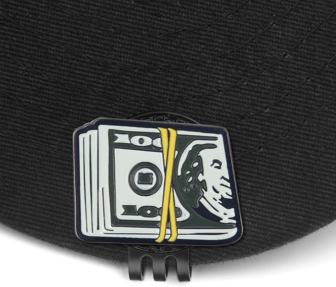 Golf Ball Marker Hat Clip, Golf Accessories for Men, Golf Ball Stamp, Funny Golf Gifts, Golf Gadgets