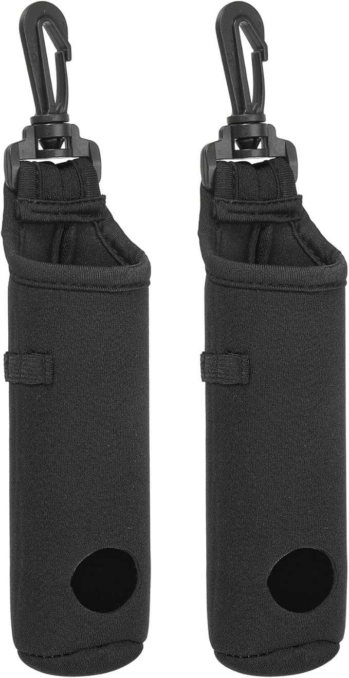 PATIKIL Golf Ball Carry Bag, Golf Tee Holder Pouch Portable Neoprene Golf Ball Holder with Clip for Men and Women Storage Gift