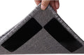 16-Pack Gripper for Rug for Hardwood Floors and Tiles: Double-Sided Reusable Rug Carpet Tape. Anti-Slip Tape Grips Area Rugs, Non-Slip Rug Pads Prevent Sliding, Curling, and Bunching