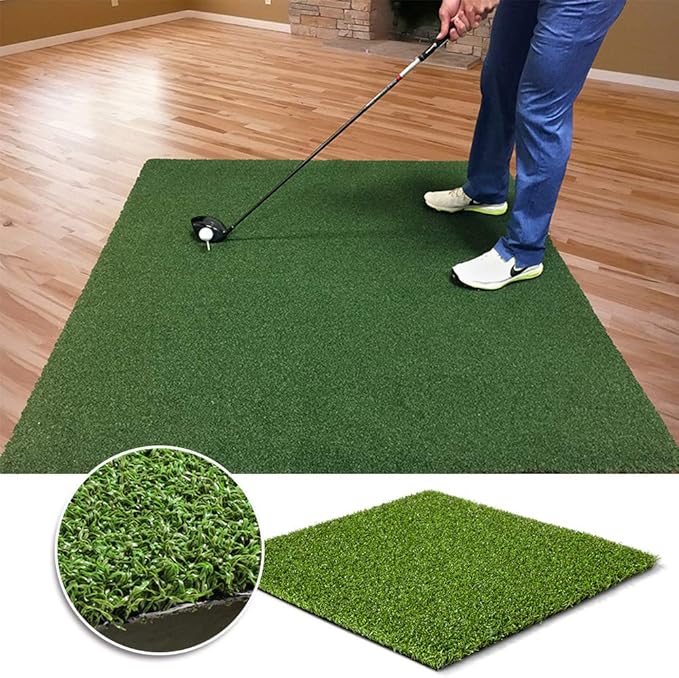 Golf Putting Green - Artificial Grass Turf 9FT X 47FT, Indoor/Outdoor Training Mat, Synthetic Fake Grass for Baseball, Football, Gym Sports