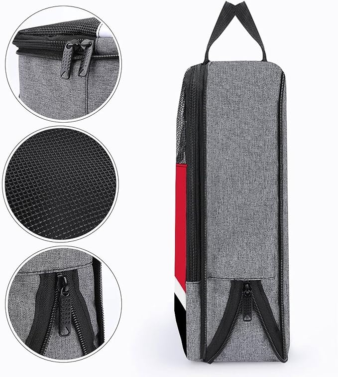Portable Travel Shoe Packing Bag for Gym Dust-Proof Storage Shoe Travel Bag Trinidad And Tobago Flag Reusable Sneaker Bags