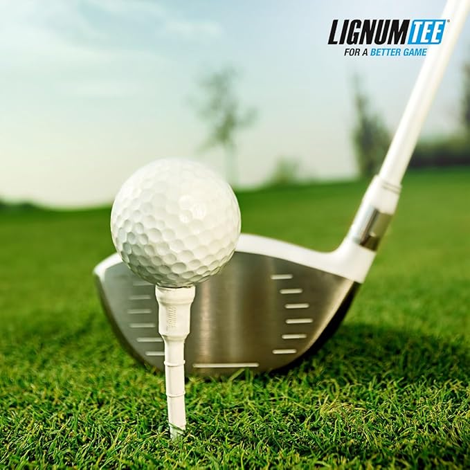 LIGNUM Unbreakable Microwood Golf Tees 50x More Durable/Adjustable Golf Tee/Innovative Wood Fiber and Natural Adhesives/Golf Tee, Golf Tees, Tees Golf, Golf Ball Tees