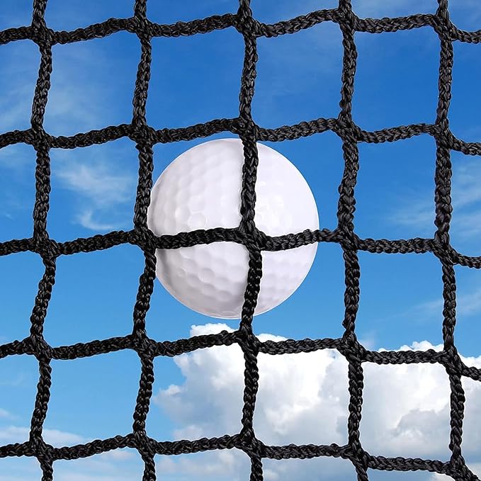 Golf Practice Net - Heavy Duty Nylon Netting, 10x10ft/10x15ft/10x20ft