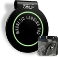 Magnetic Golf Landing Pad – Industrial Steel Core, Universal Fit for All Golf Bags, Soft-Safe Protection Layer – Secure Mount for Magnetic Golf Towels, Rangefinder & Accessories