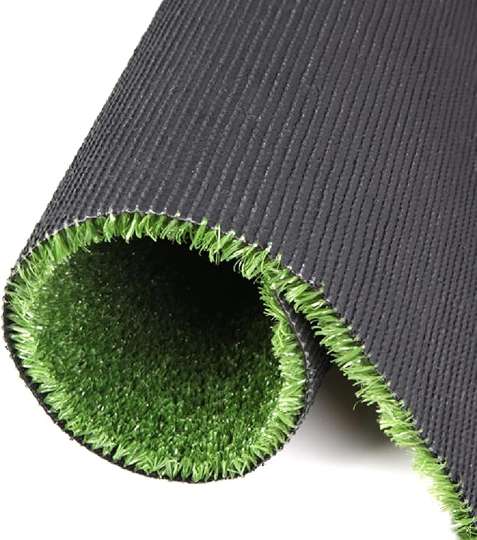 Artificial Grass Turf, 1ft x 75ft (75 ft²) Indoor Outdoor Fake Astroturf Rug Carpet Mat for Balcony Decor Backyard Patio Backdrop Fence Wall Decorations Dogs