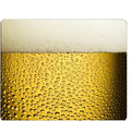 Beer Gaming Mousepad Cool Beer Bubbling Golden Mouse Pad Mouse Mat for Computer Desk Laptop Office 9.5 X 7.9 Inch Non-Slip Rubber