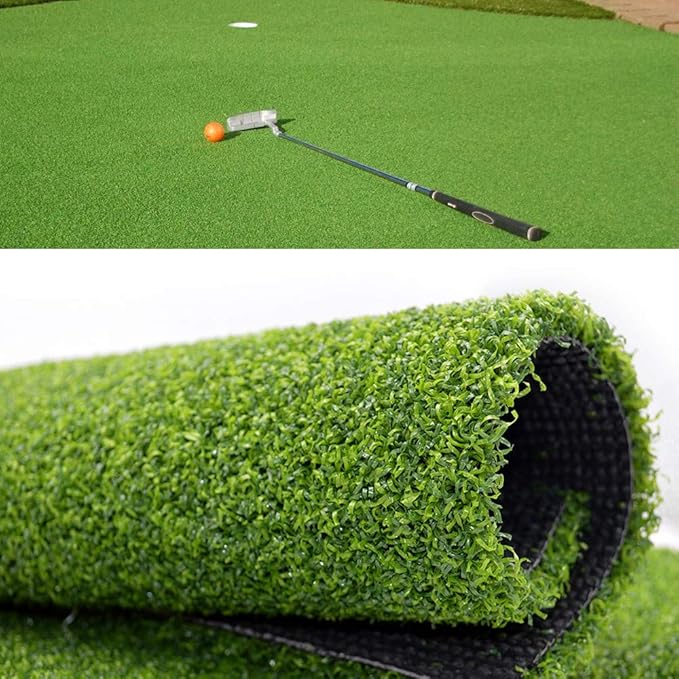 Golf Putting Green - Backyard Artificial Grass Turf 5FTx68FT, Indoor/Outdoor Training Mat, Synthetic Fake Grass for Baseball Football Gym Sports