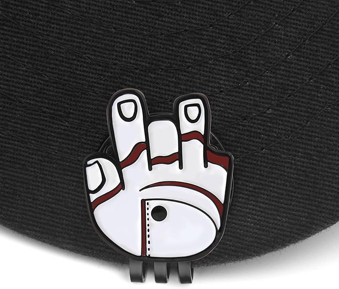 Golf Ball Marker Hat Clip, Golf Accessories for Men, Golf Ball Stamp, Funny Golf Gifts, Golf Gadgets