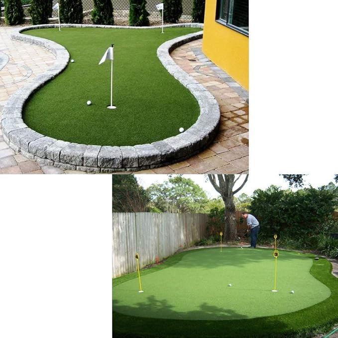 Golf Putting Green - Backyard Artificial Grass Turf 2FTx14FT, Indoor/Outdoor Training Mat, Synthetic Fake Grass for Baseball, Football, Gym Sports