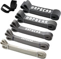 HAPBEAR Pull Up Assistance Bands Set of 5 - Resistance Bands for Working Out, Stretching, Physical Therapy, Muscle Training