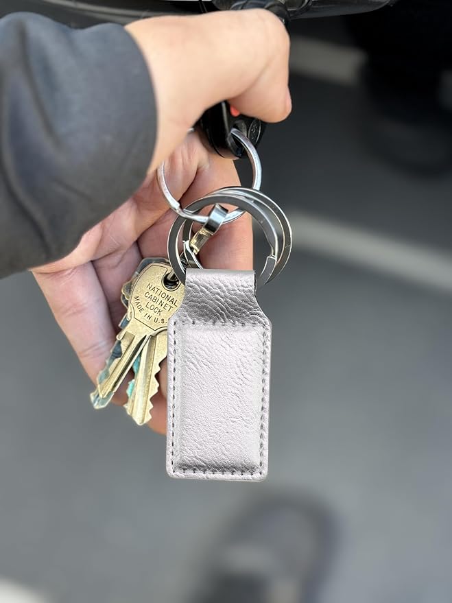 LaserGram Rectangle Keychain, Coat of Arms Germany, Personalized Engraving Included (Silver)