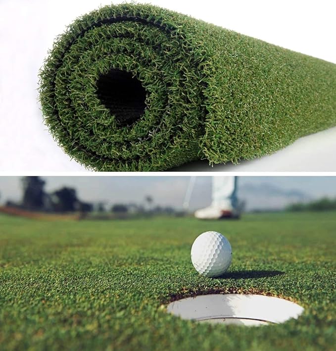Pro Putting Green Golf Artificial Grass Turf 4FTX72FT， Indoor Outdoor Golf Training Mat, Synthetic Fake Grass for Baseball Football Gym Sports