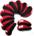 Golf Iron Club Head Covers Headcovers Set, Neoprene Golf Wedges Protective fits Taylormade M5 M6 Callaway PXG, Lightweight, Lob Wedge,Sand Wedge