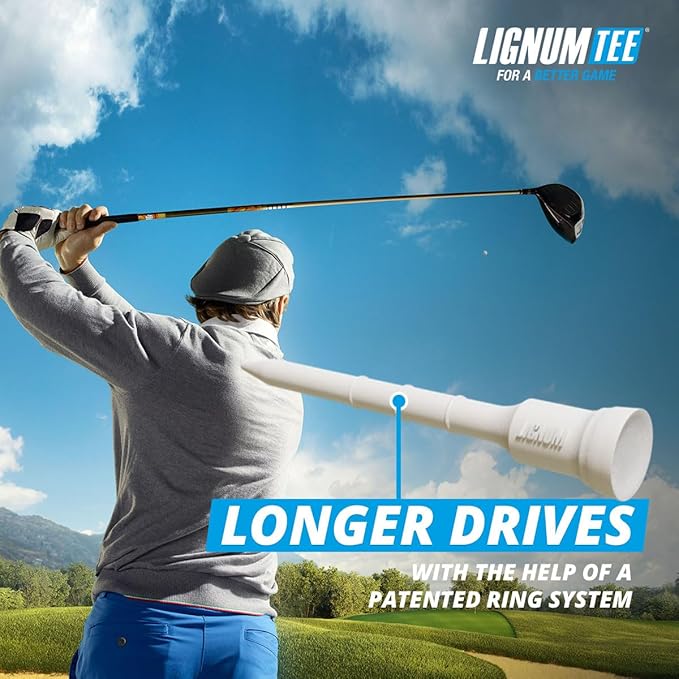 LIGNUM Unbreakable Microwood Golf Tees 50x More Durable/Adjustable Golf Tee/Innovative Wood Fiber and Natural Adhesives/Golf Tee, Golf Tees, Tees Golf, Golf Ball Tees