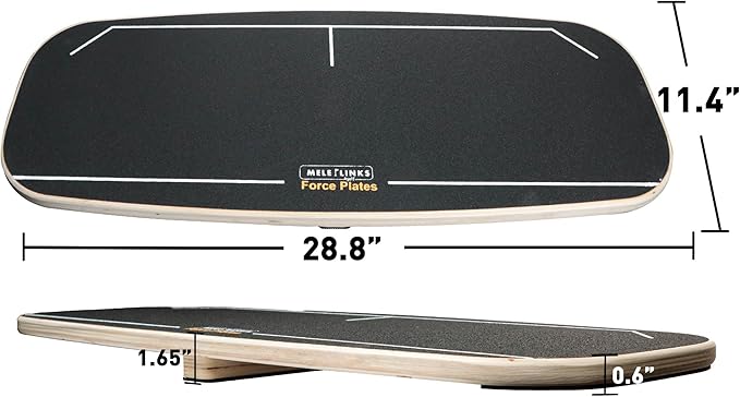 Golf Pressure Plate, Golf Training Aid for Indoor Practice, Weight Shift Balance Board - Golf Swing Trainer & Golf Speed Trainer, Golf Training Equipment - Strength & Tempo for Chipping Hitting