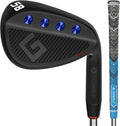 Gowolf Premium Forged Full Face Golf Wedges 50/52/54/56/58/60/69 Degree Individual or Set for Men, Right Hand Gap Wedge Sand Wedge Lob Wedge, Golf Clubs CNC Milled Face for More Spin - Great Golf Gift