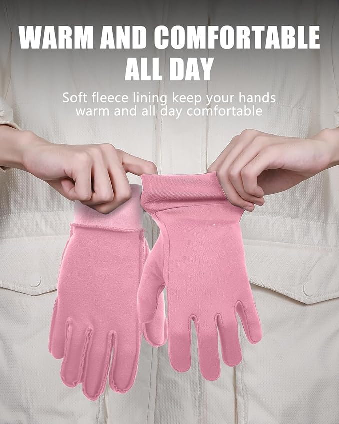 Aegend Lightweight Winter Gloves for Men Women, Warm Running Gloves Touchscreen Thermal Glove Liners for Cold Weather Driving, Cycling & Hiking, Non-Slip, Elastic Cuff, Stretchy, Durable