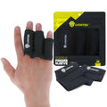 LIONTEK Triple Flow Finger Sleeve V3 Pair — Joint Support & Compression for Activity, BJJ, Fitness, Volleyball, Basketball, and More