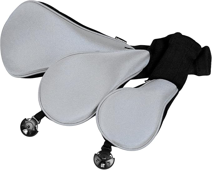 Craftsman Golf 3pcs/Set Meshy Neoprene Golf Club Headcover for Driver Fairway Hybrids Rescue