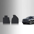 TOUGHPRO Floor Mats Accessories (Front Row Set) for GMC Acadia (2nd Row Bucket Seats) All Weather Heavy Duty Black Rubber 2007 2008 2009 2010 2011 2012 2013 2014 2015 2016