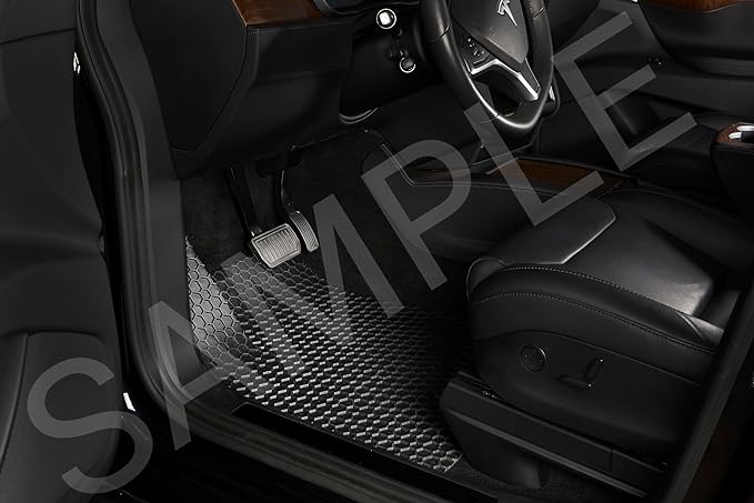 TOUGHPRO Floor Mats Accessories Set + 3nd Row for Infiniti QX80 2nd Row Bucket Seating with Full Console All Weather Heavy Duty (Made in USA) Black Rubber 2025 2026