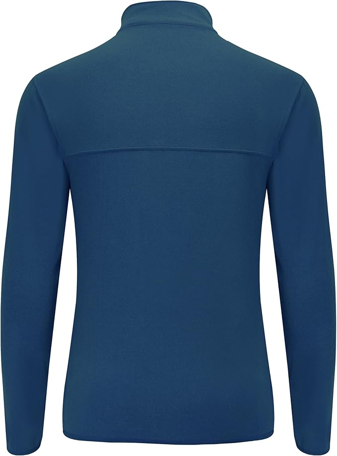 Willit Men's Winter Shirts Fleece Pullover with Pocket Quarter Zip Cold Weather Golf Hiking Casual Warm Shirts Long Sleeve