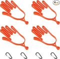 PATIKIL Golf Gloves Stretcher,Plastic Keeper Support Rack Holder Dryer Hanger Frame with Hanging Hooks