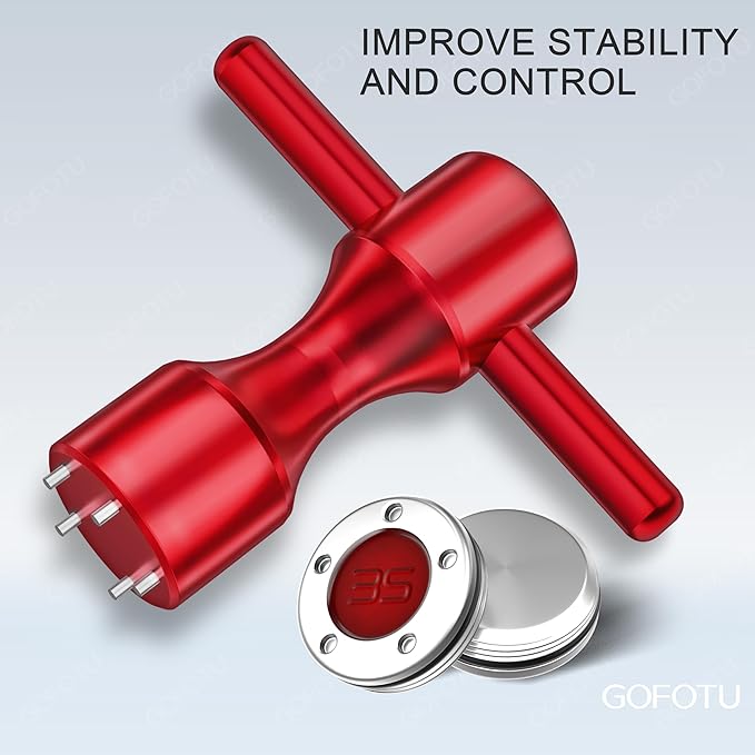 Golf Head weight 2pcs. 35g Golf Custom Weights+Red Wrench Compatible with Titleist Scotty Cameron Putters Newport (35g)
