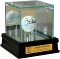 Golf Ball Display Case (Black w/ Engraving)