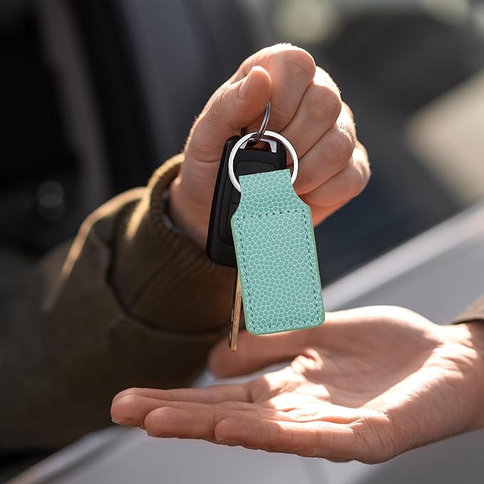 LaserGram Rectangle Keychain, Disc Golf, Personalized Engraving Included