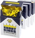 Driver Darts by P*ss Missile, Premium Bamboo Wood Golf Tees - Iconic Tee Packging and Style, Cool Golf Gifts