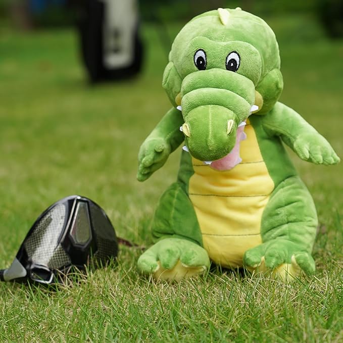 Funny Golf Headcover, Animals Plush Driver Headcover, Golf Club Head Covers Gift for Men Women