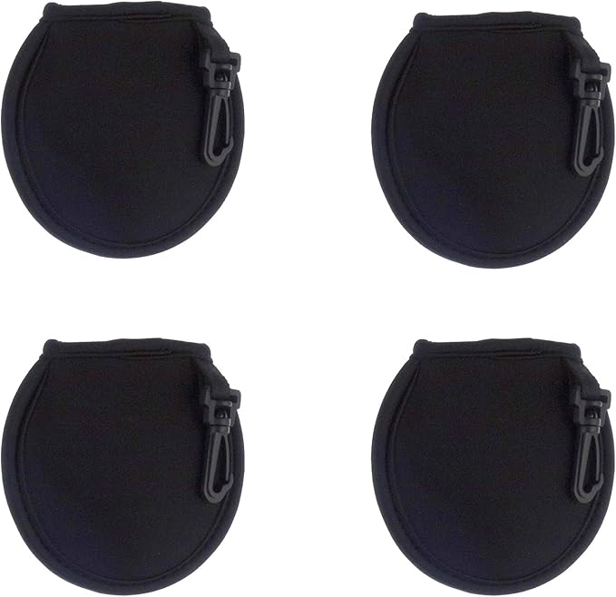 4 Pack Portable Pocket Golf Ball Washer Golf Ball Cleaner Pouch