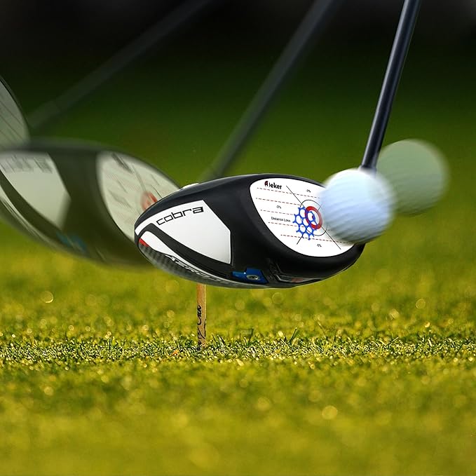 Golf Impact Tape - High-Resolution Strike Stickers for Iron, Wood & Fairway Clubs, Non-Residue, Swing Training Aid Impact Labels
