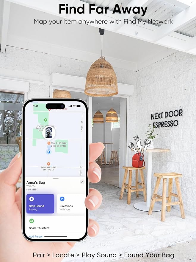 Luggage Tags Built-in Anti-Loss Tracker, Luxury Leather Luggage Tags for Suitcase, Travel Bags, Backpacks, Travel Organizer for Lost Baggage Prevention (Starry Cat)