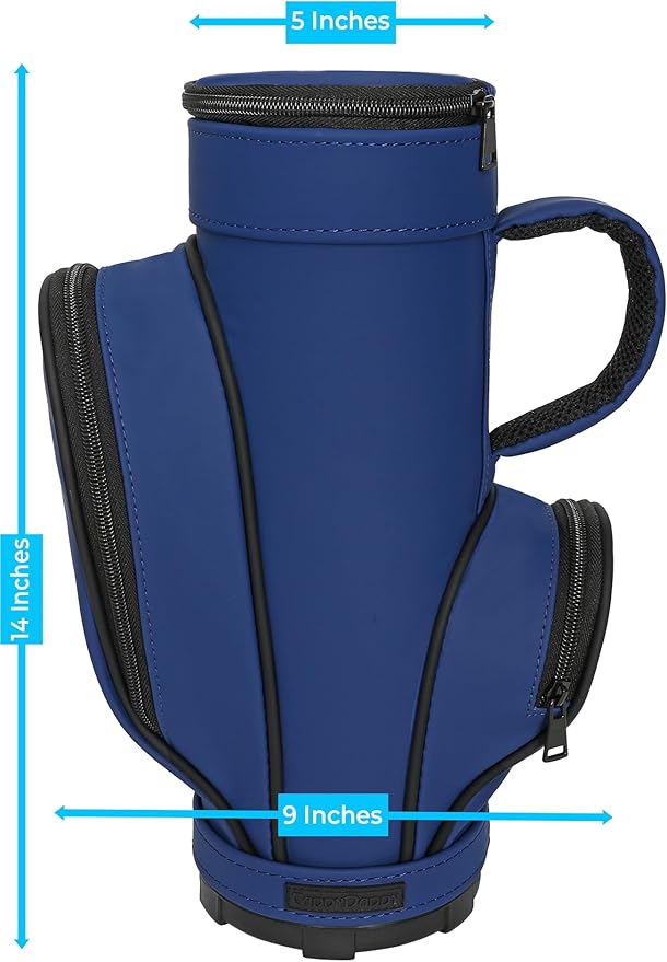 Caddydaddy Golf Bag Cooler - Gifts for Golfers, Essential Golf Accessories for Men, Premium Golf Gifts, Ideal for Keeping Drinks Cold, Versatile Picnic Chiller Cooler for On-The-Go Convenience
