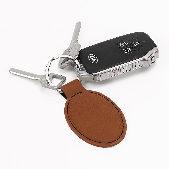 LaserGram Oval Keychain, Water Polo, Personalized Engraving Included