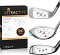 ATTRACTIVE Golf Impact Tape Set, Club Impact Stickers for Golf Clubs, Self-Teaching Sweet Spot and Consistency Analysis, Useful Training Aid Improve Swing Accuracy